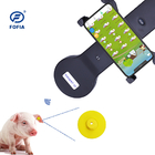 Ζωικός αναγνώστης ετικεττών αυτιών ανιχνευτών RFID ταυτότητας για τα βοοειδή στα πρότυπα του αγροτικού 134.2khz ISO