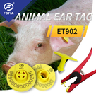 Αδιάβροχες ηλεκτρονικές ετικέττες Rfid ζωικό ISO11784 50pcs αυτιών