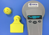 Ζωικές ηλεκτρονικές ετικέττες αυτιών RFID για τον προσδιορισμό ζωικού κεφαλαίου, συχνότητα 134.2khz