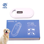 24/7 OLED λευκό σκάνερ μικροτσίπ ζώων με ενσωματωμένο Buzzer RFID Reader