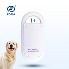 Λευκός σκάνερ μικροτσίπ ζώων USB 6 Cm 134.2KHz χωρίς αποθήκευση δεδομένων για σκυλιά