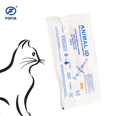 134khz Animal ID Tracking Microchip 2.12mm EM4305 LF Ετικέτα για το αγρόκτημα