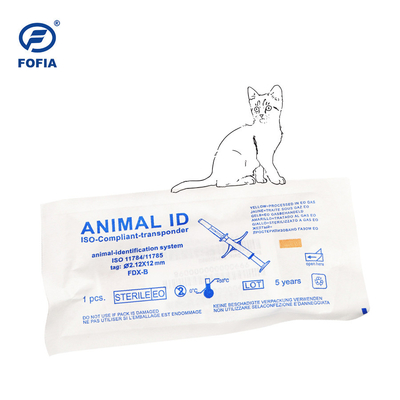 ISO 11784/5 FDX-B R/W Τυποποιημένο ζωικό μικροτσίπ για ακριβή ταυτοποίηση