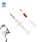 RFID εντοπισμός ζώων με μικροτσίπ κατοικίδια ζώα ενέσιμη ICAR πιστοποιημένη με 4 αυτοκόλλητα γραμμικού κώδικα