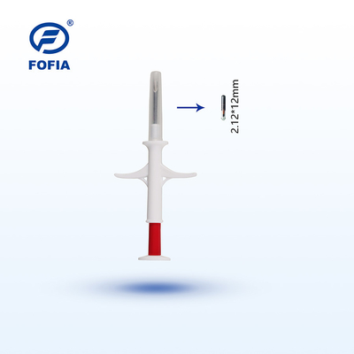 Ζωική ετικέττα μικροτσίπ τσιπ fdx-β προσδιορισμού ζωικού κεφαλαίου με την αποστειρωμένη σακούλα