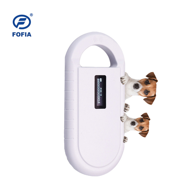 Αγγλικά Ζώα Μικροτσίπ Rfid Scanner Λιθιοηλεκτρική μπαταρία με 5 ώρες συνεχούς χρόνου