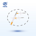 Εκχύσιμο ζωικό τσιπ αισθητήρων θερμοκρασίας RFID σε 2.12*12mm Glasstag
