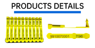 ISO11784/11785 ηλεκτρονική προβάτων συχνότητα εργασίας ετικεττών κίτρινη 134,2 Khz