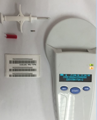 Πρότυπο ISO11784/5 FDX-B RFID Animal ID Microchip Χρησιμοποιήσιμες σύριγγες Τσιπάκια Ειδική ασφάλεια δεδομένων