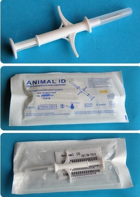 Πρότυπο ISO11784/5 FDX-B RFID Animal ID Microchip Χρησιμοποιήσιμες σύριγγες Τσιπάκια Ειδική ασφάλεια δεδομένων
