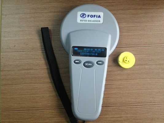 134.2kHz ISO11784/5 FDX-B Ηλεκτρονική Ετικέτα Αυτιού με Αντοχή 350N για Αναγνώριση Ζώων