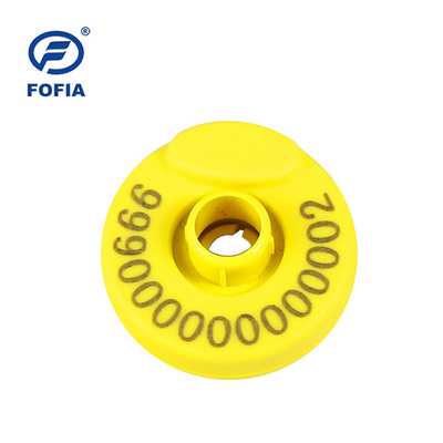 Πλήρεις ετικέτες αυτιών ICAR CATTLE 30mm FDX-B Chip ISO11784/5 από την FOFIA