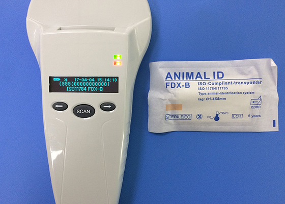 Ανθεκτικός ανιχνευτής της Pet μικροτσίπ RFID, USB/ζωικός αναγνώστης τσιπ Bluetooth