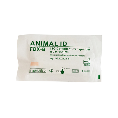 5cm Animal ID Pet Identification Chip Μικροτσίπ για σκυλιά