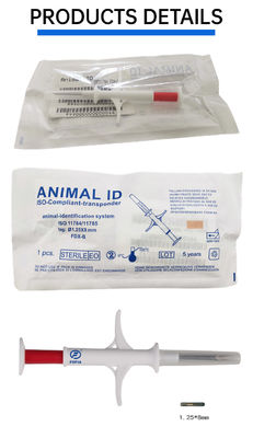 Fofia 2026 Hot Selling RFID 134,2 kHz Animal ID Microchip Ενσωματωμένη ετικέτα αυτιού τύπου ZS009 Αδιάβροχη για κατοικίδια ζώα βοοειδών