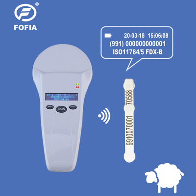 PT580 RFID χειροκίνητος αναγνώστης αναγνώρισης ζώων