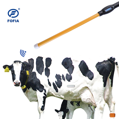 PT280T RFID και αναγνώστης θερμοκρασίας για αναγνώριση ζώων και ανάγνωση θερμοκρασίας.
