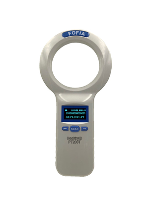 USB Μεταβιβάσιμο ISO Transponder Microchip Handheld Reader για αναγνώριση κατοικίδιων ζώων
