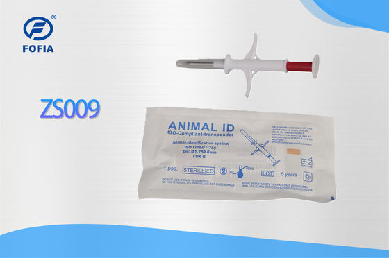 Fofia 2026 Hot Selling RFID 134,2 kHz Animal ID Microchip Ενσωματωμένη ετικέτα αυτιού τύπου ZS009 Αδιάβροχη για κατοικίδια ζώα βοοειδών