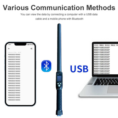 ISO11784/5 RFID χειροκίνητο 134.2khz Διαδίκτυο RFID μακράς εμβέλειας