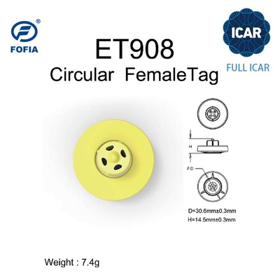 ICAR 125KHZ/134.2KHZ RFID Ετικέτες Αυτιών Ζώων Ηλεκτρονικό RFID Χαμηλής Συχνότητας για Παρακολούθηση Ζώων