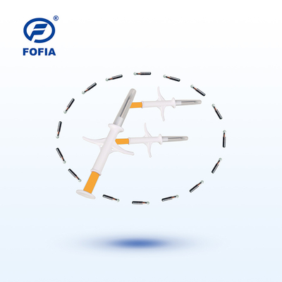 Τσιπ θερμοκρασίας 1.5*11mm για ανάγνωση ID και θερμοκρασία σώματος ζώων
