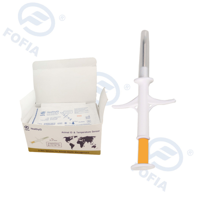 RFID Τσιπ Θερμοκρασίας για Ζώα ISO11784/85 Πιστοποιημένη ετικέτα σύριγγας