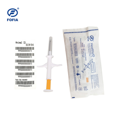 RFID Τσιπ Θερμοκρασίας για Ζώα ISO11784/85 Πιστοποιημένη ετικέτα σύριγγας