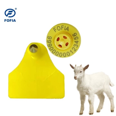 Ετικέτες αυτιών RFID με ενσωματωμένο τσιπ FDX-B
