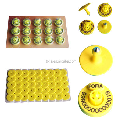 Free Sample NFC RFID Ear Tag with 5 Years Guarantee for Livestock Animal Tracking