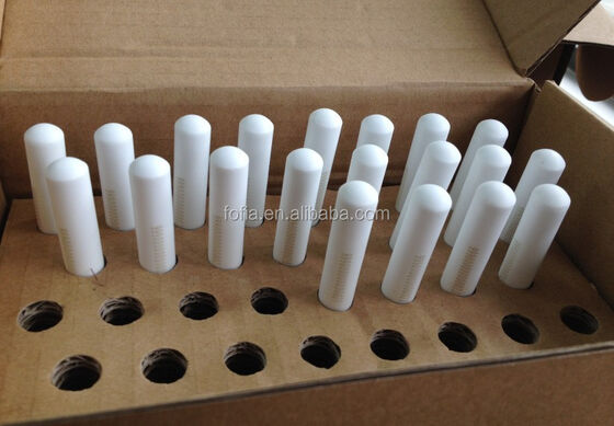 Βιοκεραμικό RFID Eartag για βοοειδή με 15 bit κωδικοποίηση Laser Etching 134.2kHz Αδιάβροχο σήμα αναγνώρισης ζώων Bolus Tag