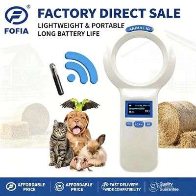 Επαναφορτιζόμενος σαρωτής μικροτσίπ RFID με μπαταρία λιθίου που απλοποιεί τις διαδικασίες ταυτοποίησης