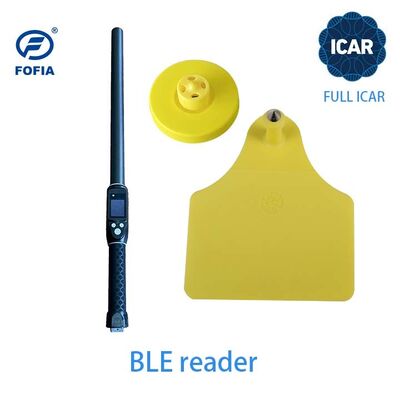 Πλήρης ICAR ET908 Animal Ear Tag BLE Reader Αδιάβροχος Μη κοινοποιημένος κώδικας ICAR