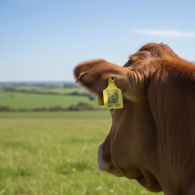Νέο T921 Animal Ear Tag κίτρινο υψηλής ποιότητας RFID TPU για χρήση εκτρεφόμενων βοοειδών