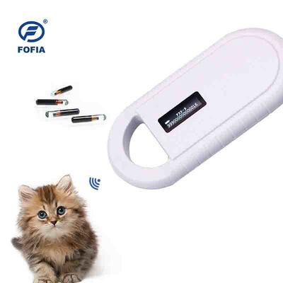 Handheld Animal Microchip RFID Card Reader PT160 134,2kHz OLED Screen USB Lithium Battery CE Certified ISO 11784/11785 Protocol