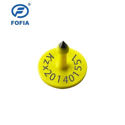 Ηλεκτρονική σήμανση αυτιών UHF GPS για διαχείριση τροφοδοσίας βοοειδών / προβάτων / χοίρων