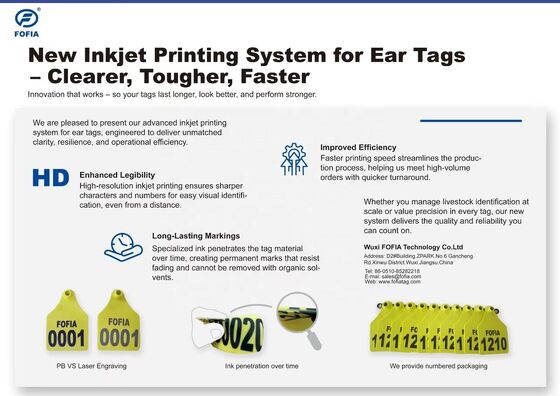HDX RFID Ear Tags FULL Certified ICAR Livestock Tracking System for Cattle Sheep Goats Swine