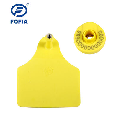 FOFIA 134.2KHZ Rfid Button Eid GPS Ear Tag για βοοειδή