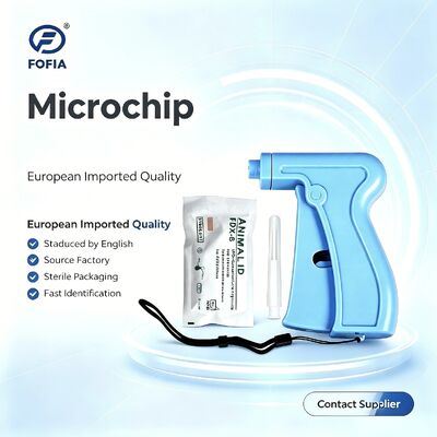 Fofia RFID 134.2kHz ICAR Certified Split Type Animal ID Microchip 2.12*12mm Μοντέλο ZS005 Αδιάβροχο Υλικό Νέο 1.5 Έτος