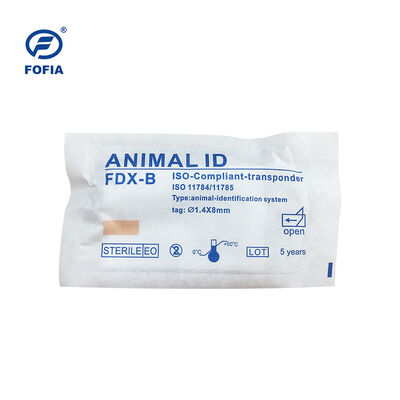 Πιστοποιημένο από το ICAR Fofia 2026 Νέο Hot Selling RFID 134.2kHz Σκύλος Ζώο Ταυτότητα Microchip Διαχωριστός Τύπος Πλαστικό ZS008 Αδιάβροχο για Κατοικίδιο