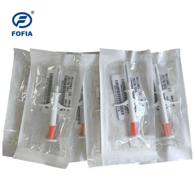 Πιστοποιημένο από το ICAR Fofia Νέο Θερμοευαίσθητο Hot Microchip RFID PP Αδιάβροχο Αναγνωριστικό Ζώων για Σκύλους & Γάτες Κατοικίδια 1.5 Έτος Εγγύηση
