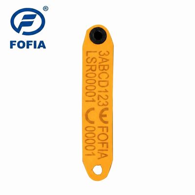 Νέο Fofia HDX Ανθεκτικό σε υψηλές θερμοκρασίες Ενσωματωμένο Αντι-Καταρράκωση TPU Λαζερικά κωδικοποιημένο Ηλεκτρονικό ET969 Κίτρινο πρόβατο RFID Ear Tag 1.5