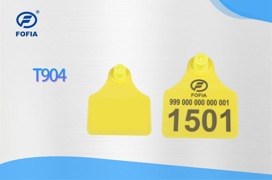 Υψηλής ποιότητας TPU Split Medium Bull Ear Animal Tags Νέα κατάσταση για τις βιομηχανίες κτηνοτροφίας