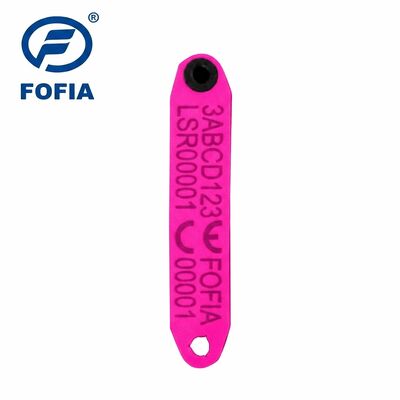 Νέο Fofia Ανθεκτικό σε υψηλές θερμοκρασίες ολοκληρωμένο ηλεκτρονικό ET969 Yellow Sheep RFID Ear Tag TPU υλικό RF ζώο