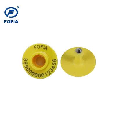 Fofia ET957+T967 Ηλεκτρονική Ετικέτα Αυτιού για Πρόβατα, Κατσίκες, Βοοειδή, Συνδυασμός Ζώων, Νέα Υψηλής Ποιότητας RFID TPU, Κωδικοποίηση Laser 3
