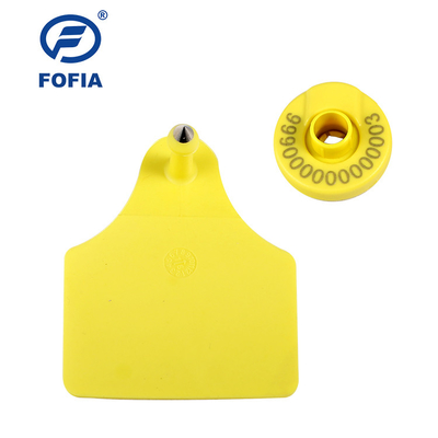 125khz ISO11784/5 FDX - ζωική ετικέττα αυτιών Β Rfid για τη διαχείριση προβάτων βοοειδών