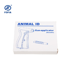 Ζωικό τσιπ ταυτότητας μικροτσίπ ετικεττών ετικεττών 134.2Khz Rfid συνήθειας RFID για τα σκυλιά για τα ζώα που επισημαίνουν τη διαχείριση