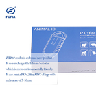 Νέος φορητός σαρωτής μικροτσίπ για κατοικίδια ζώα 134.2khz RFID USB σαρωτής ζώων ID tag chip pet microchip reader