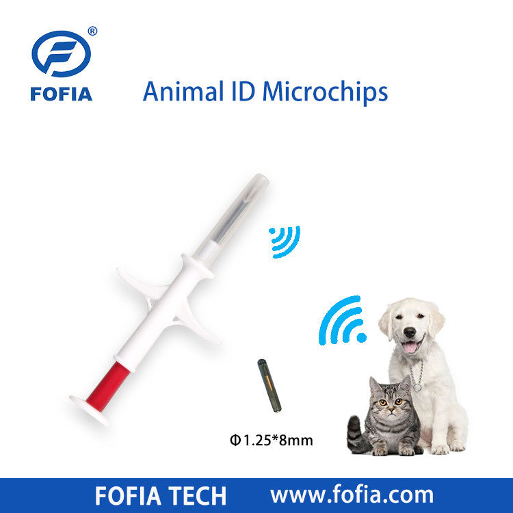 Fofia 2026 Hot Selling RFID 134,2 kHz Animal ID Microchip Ενσωματωμένη ετικέτα αυτιού τύπου ZS009 Αδιάβροχη για κατοικίδια ζώα βοοειδών