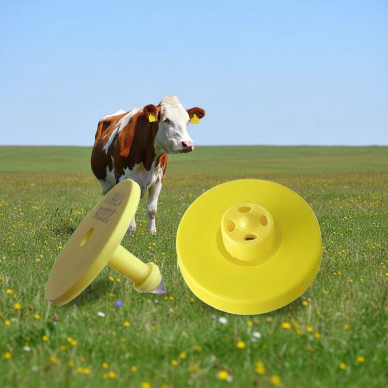 Νέο Full ICAR ET908 Cattle Animal ID RFID LF Ear Tag BLE ISO11784/5 TPU Material 350N Tension Εγγύηση 5 ετών Χρήση σε φάρμα